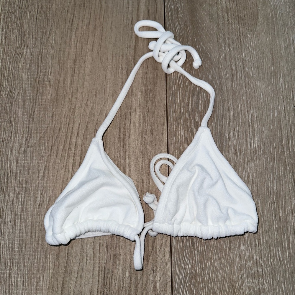 Target terrycloth bikini top